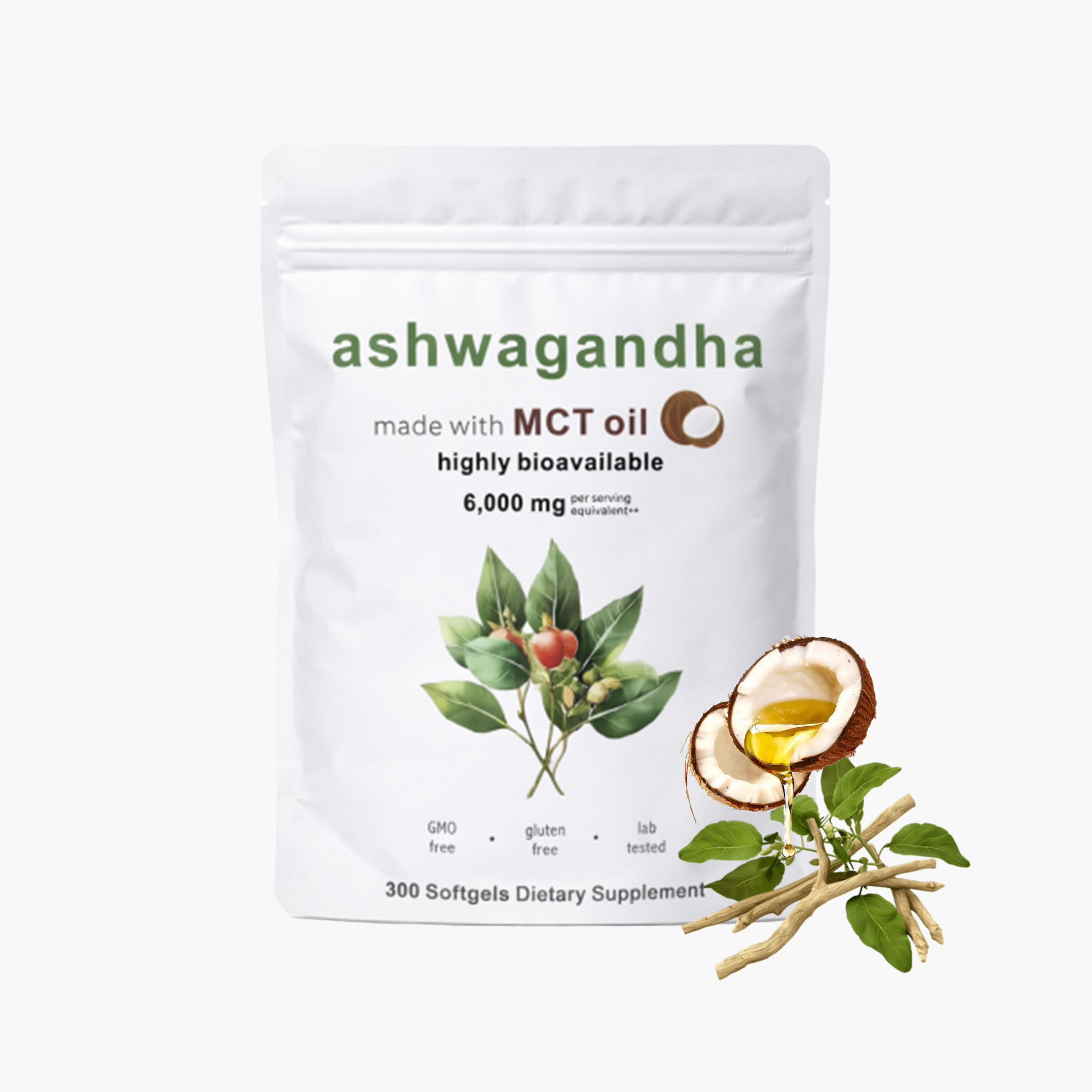 Ashwagandha, 300 cápsulas